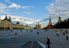Moscow's Red Square - Day and Night